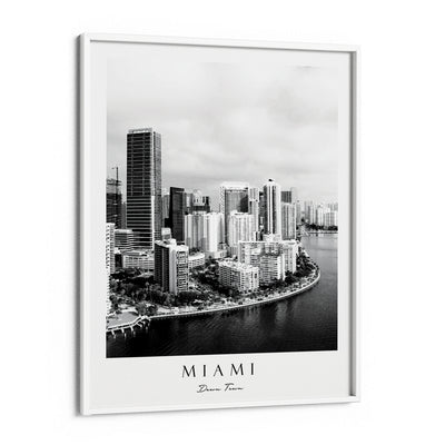 Miami Nook At You Matte Paper White Frame