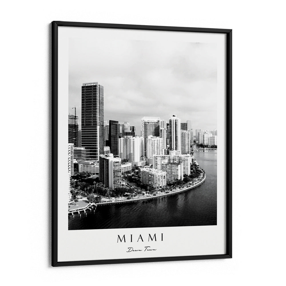 Miami Nook At You Matte Paper Black Frame