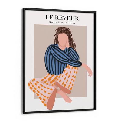 Le Reveur Nook At You Matte Paper Black Frame