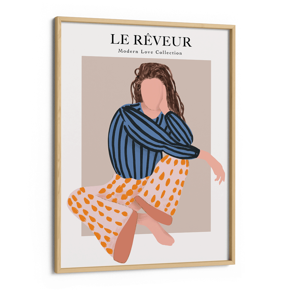 Le Reveur Nook At You Matte Paper Wooden Frame