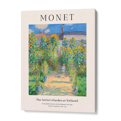 Claude Monet- Garden At Vétheuil Nook At You  