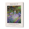 Claude Monet- Le Jardin De L'artiste a Giverny Landscape Painting
