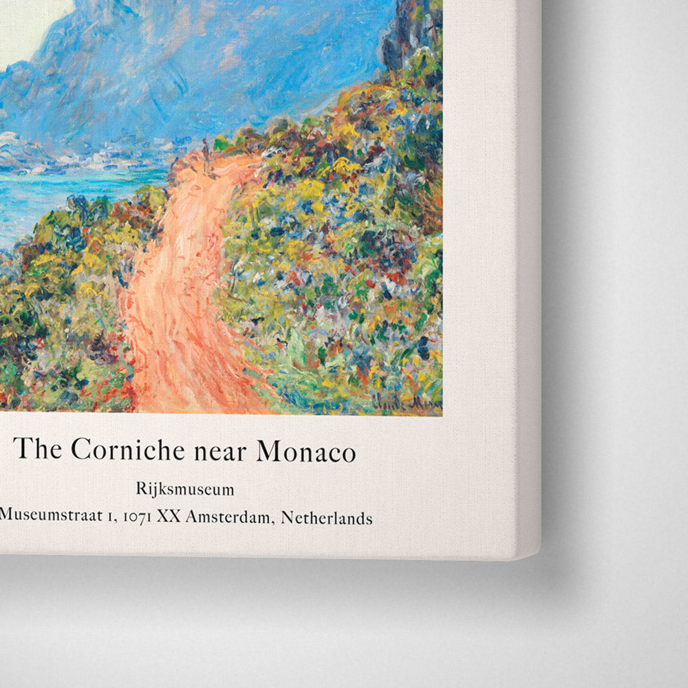 Claude Monet- The Corniche Near Monaco Nook At You  