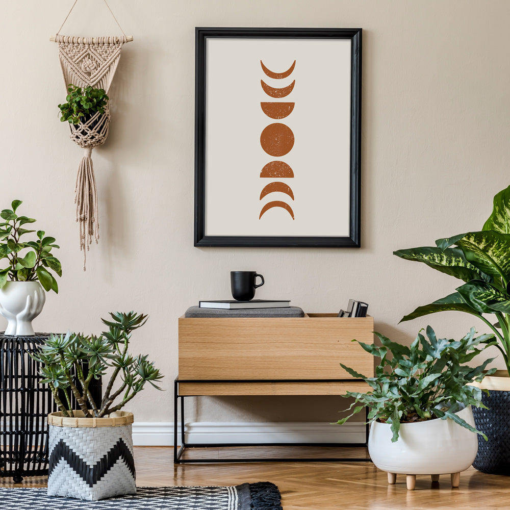 Boho Moon Phases Nook At You  