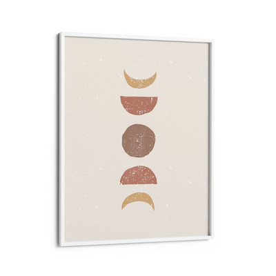 Phases Of The Moon #1 Nook At You Matte Paper White Frame