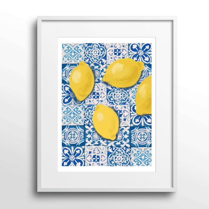 Moroccan Lemons Abstract Art Paintings-Nook At You