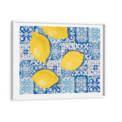 Moroccan Lemons - Horizontal Nook At You Matte Paper White Frame
