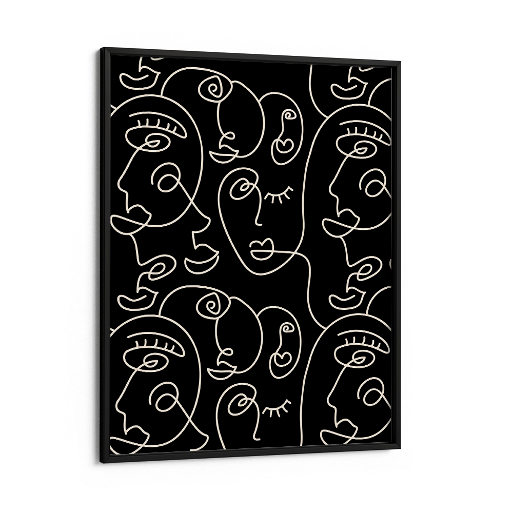 Ethereal Doubt Nook At You Matte Paper Black Frame