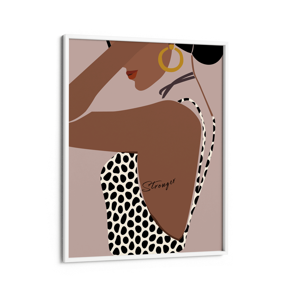 Stronger Nook At You Matte Paper White Frame