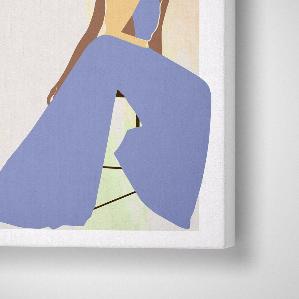 Abstract Vogue - Feb 2021 Nook At You Canvas Gallery Wrap