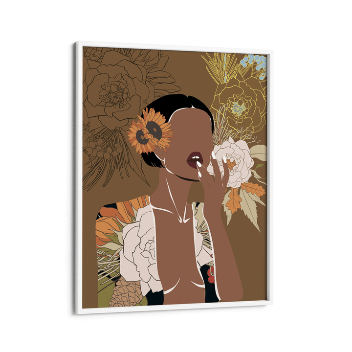 Night Out Nook At You Matte Paper White Frame
