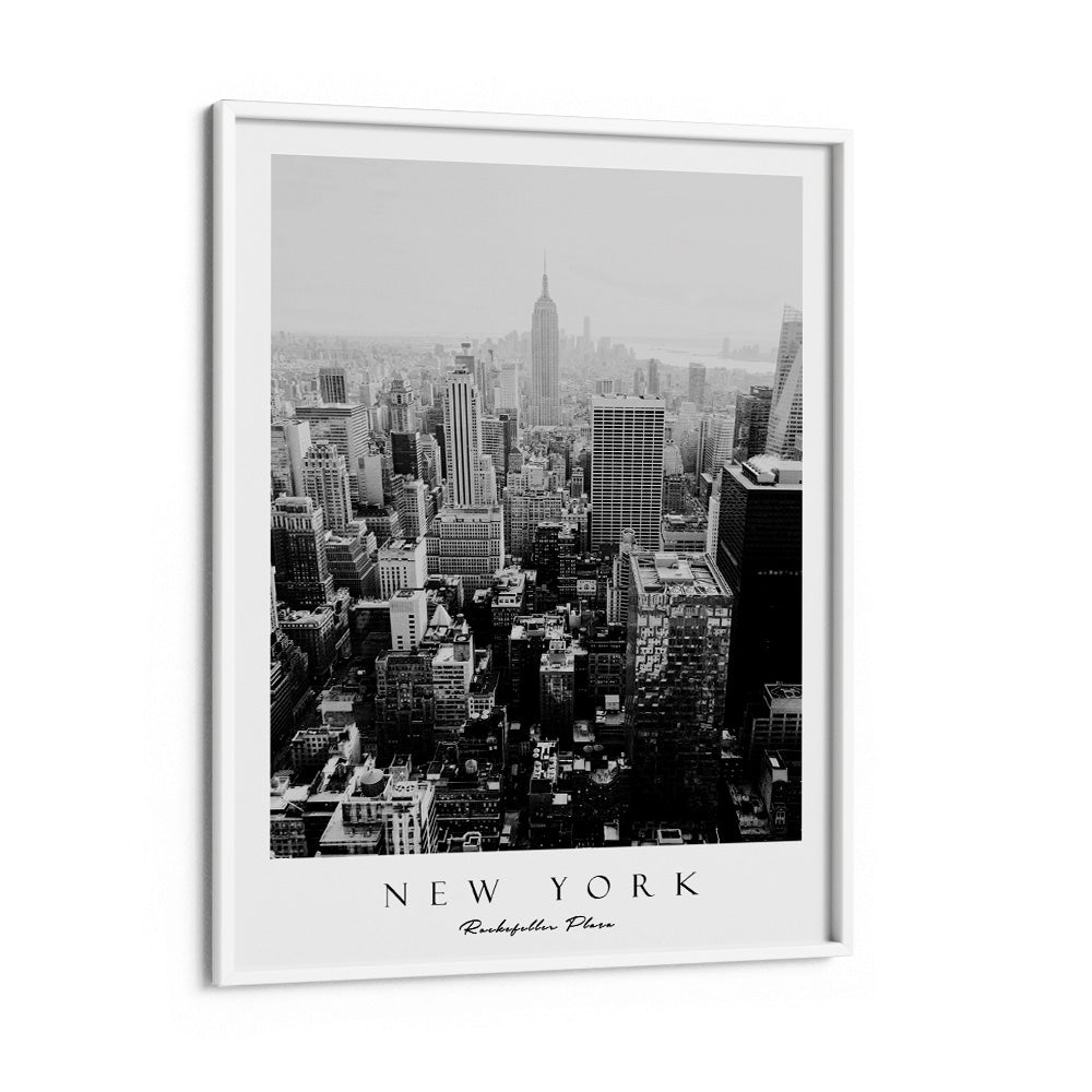 New York Nook At You Matte Paper White Frame