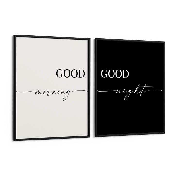 Good Morning Nook At You Matte Paper Black Frame