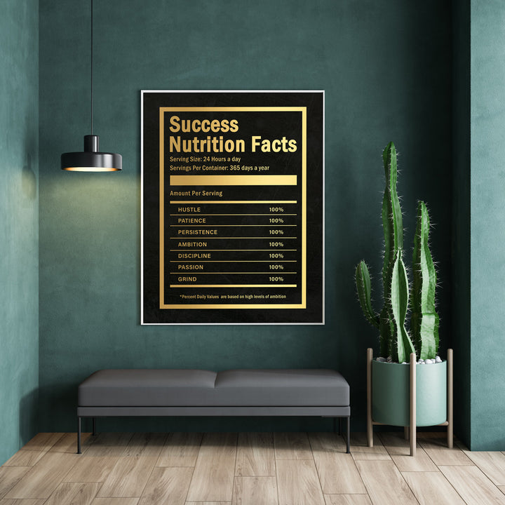 Success Nutrition Facts Nook At You  