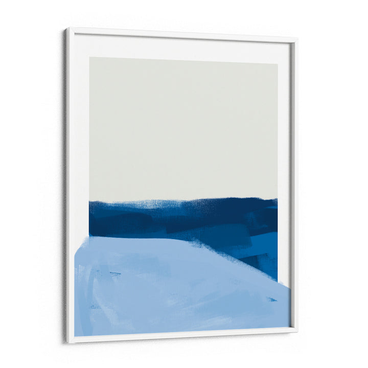 Overdue Abstract Art Paintings-White Frame-Nook At You