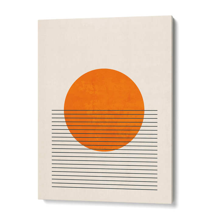 Citrus Colour Block Abstract Art Prints-Gallery Wrap-Nook At You