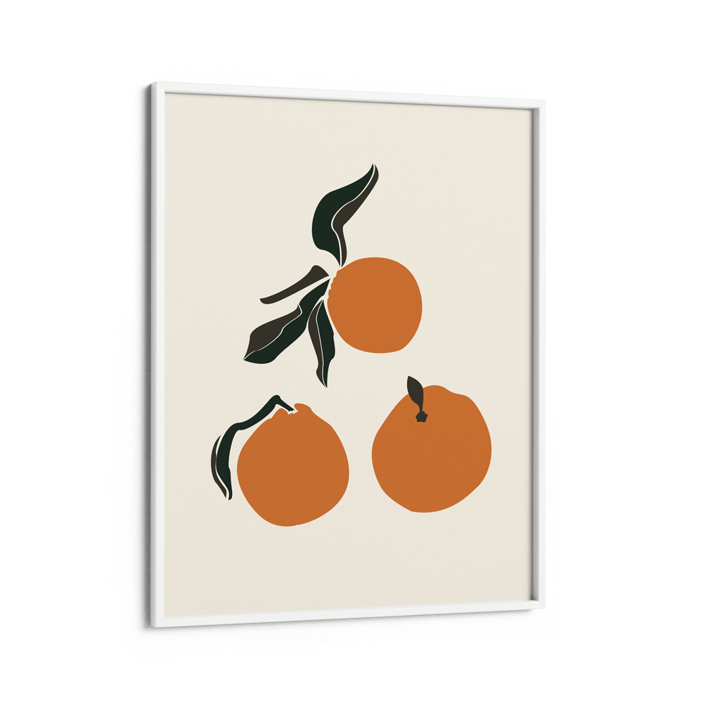 Oranges Nook At You Matte Paper White Frame