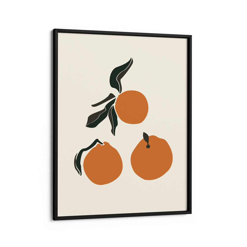 Oranges Nook At You Matte Paper Black Frame