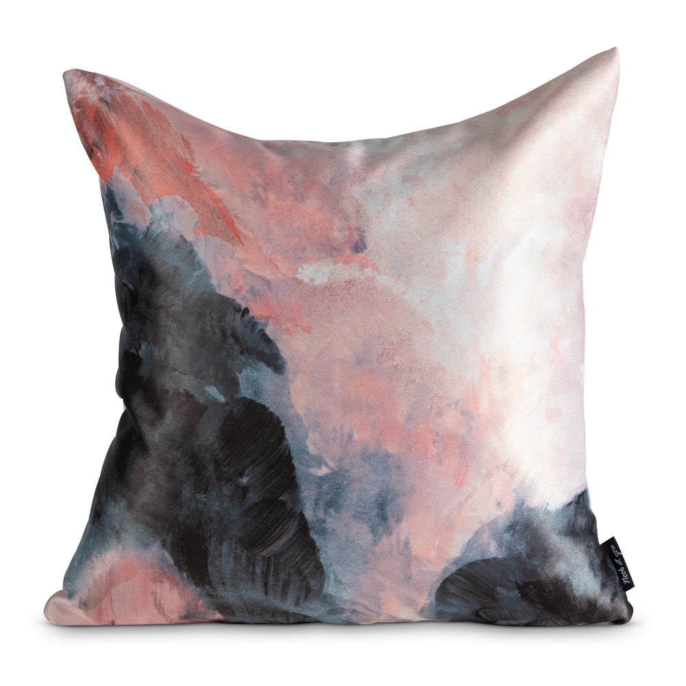 Watercolour Vista Satin Cushion Cover Nook At You  