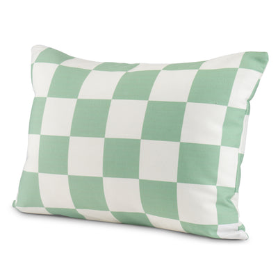 Green Checkered Cushion Cover Nook At You  