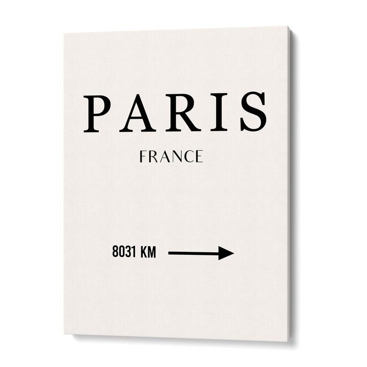 Paris - This Way (Non-Customized) Nook At You Canvas Gallery Wrap