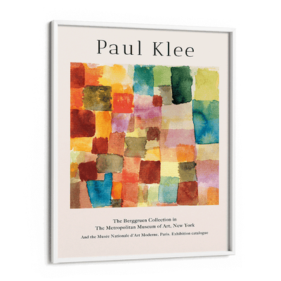 Paul Klee - Berggruen Collection E.P Nook At You Matte Paper White Frame