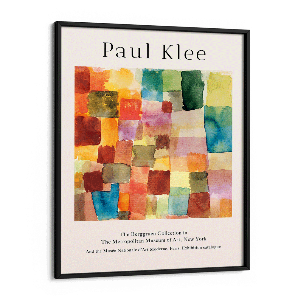 Paul Klee - Berggruen Collection E.P Nook At You Matte Paper Black Frame