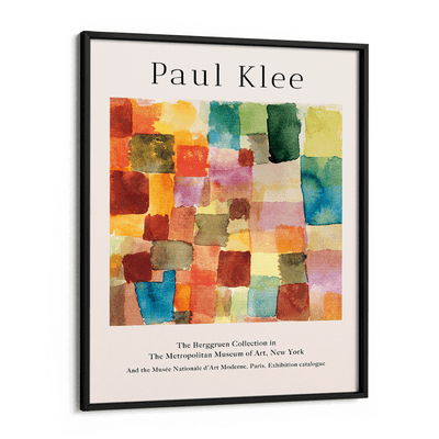 Paul Klee - Berggruen Collection E.P Nook At You Matte Paper Black Frame