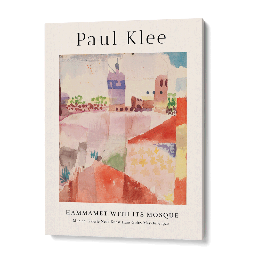 Paul Klee - Hammamet With Its Mosque Nook At You  