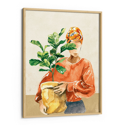 Nature's Gift Nook At You Premium Luster Paper Wooden Frame