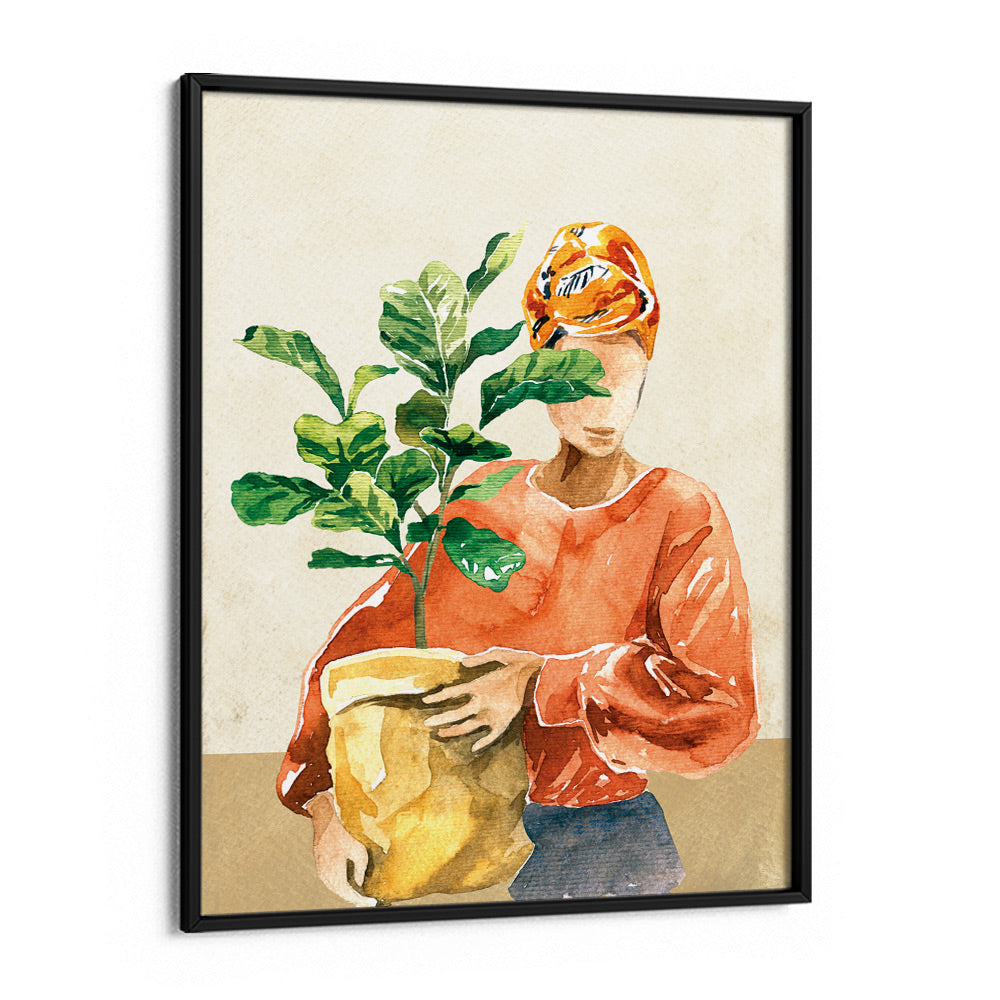 Nature's Gift Nook At You Matte Paper Black Frame