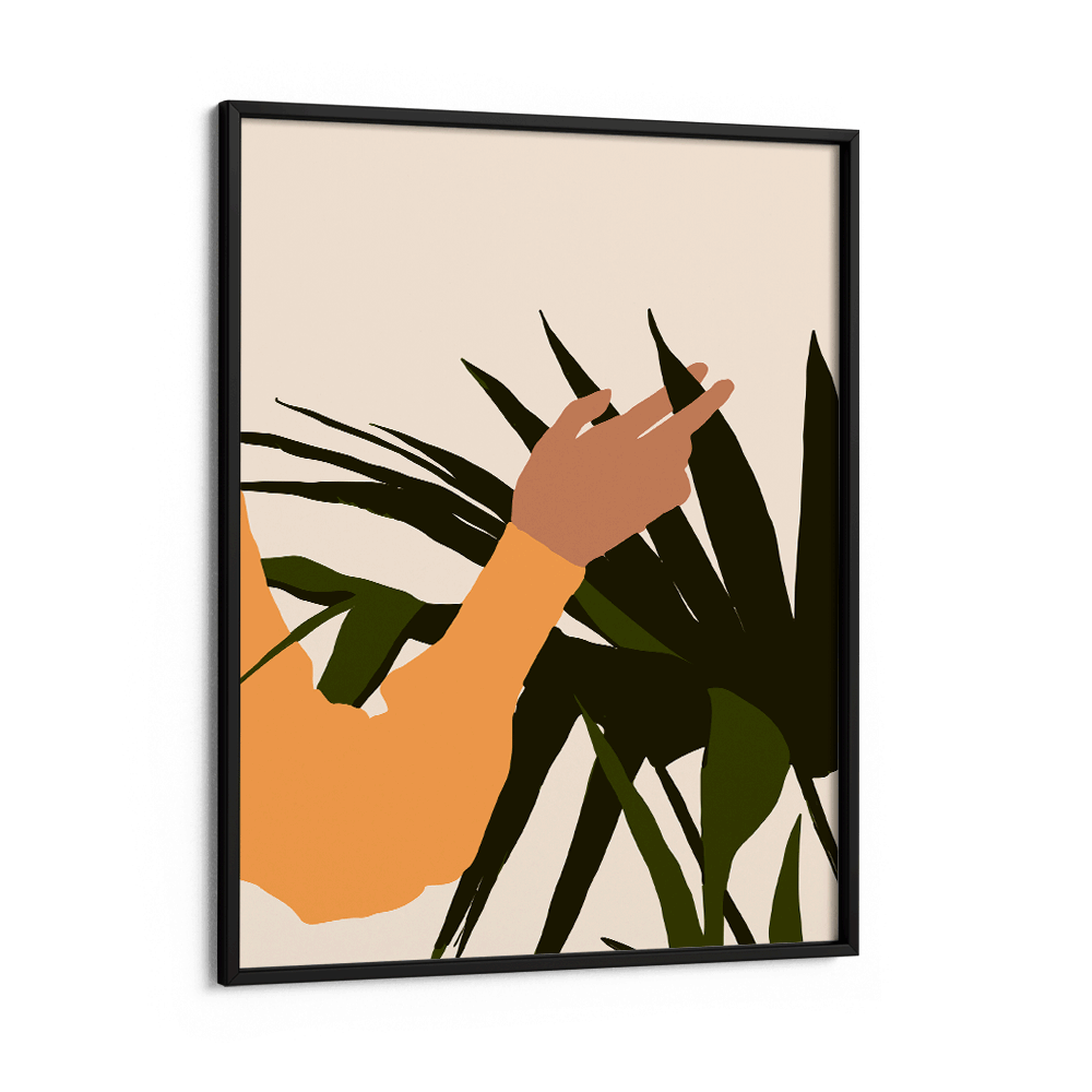 Social Botanist Nook At You Matte Paper Black Frame