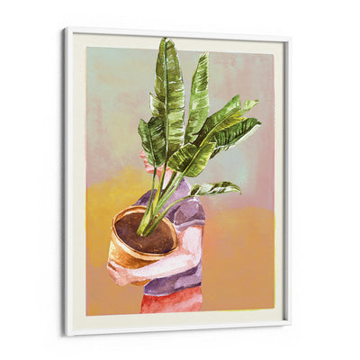 Boho Plantsman Nook At You Matte Paper White Frame
