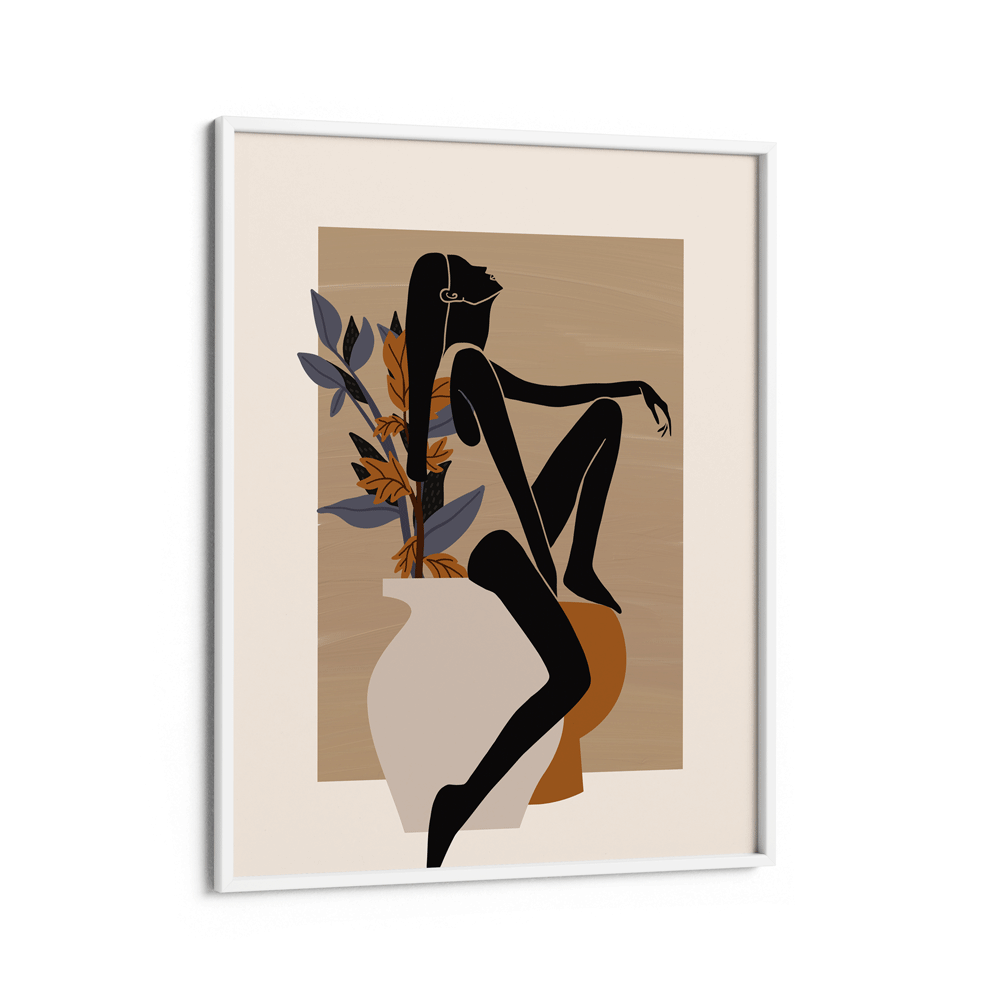 Reflection Nook At You Matte Paper White Frame