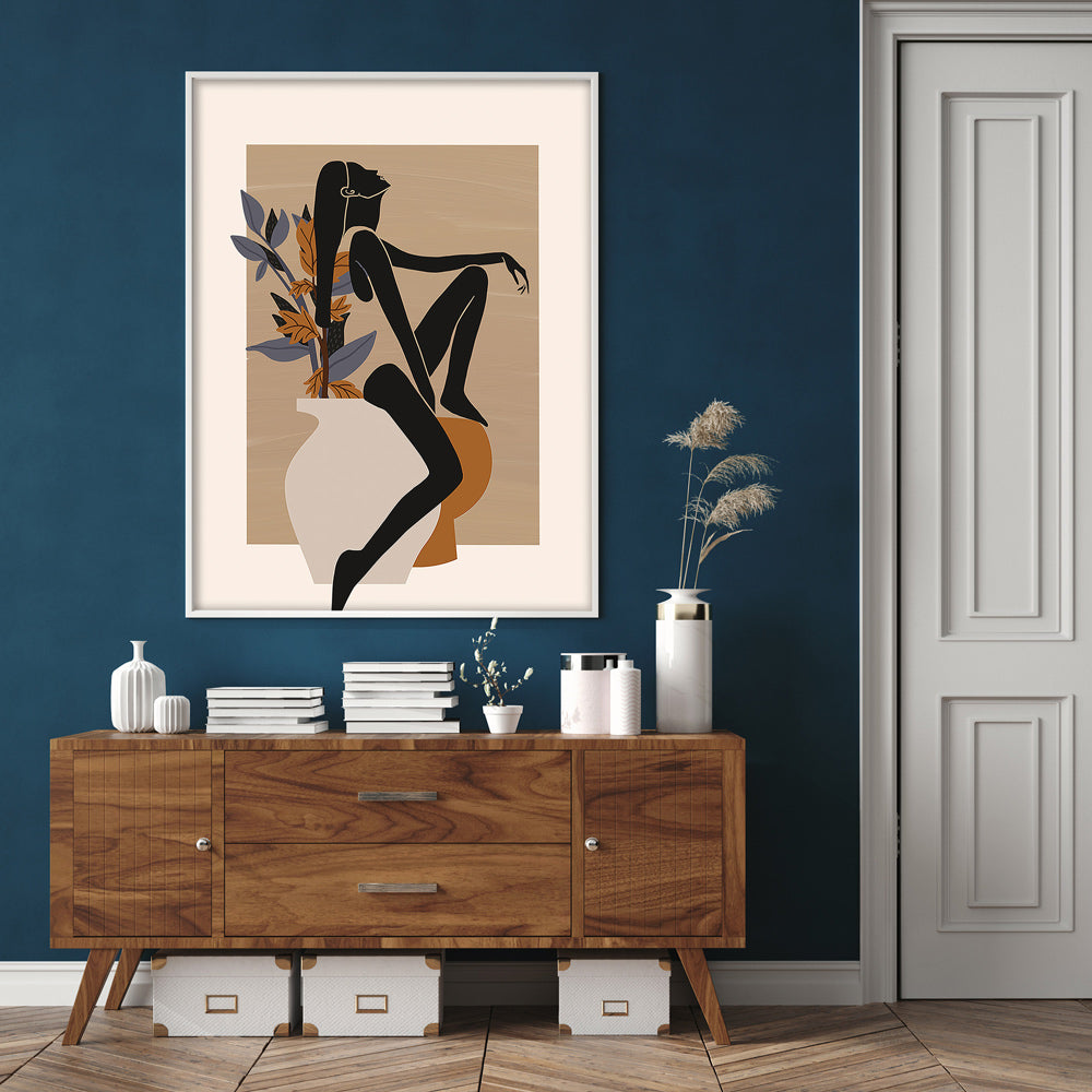 Reflection Nook At You Matte Paper Rolled Art