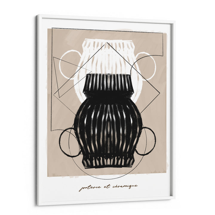 Poterie Et Céramique - I Abstract Art Paintings-White Frame-Nook At You