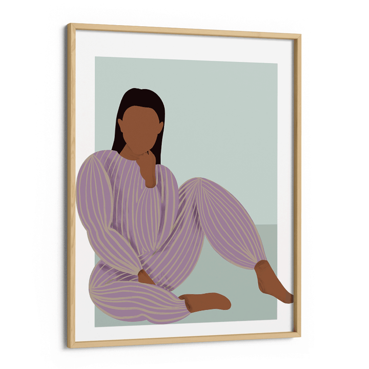 Vagabonde Nook At You Matte Paper Wooden Frame