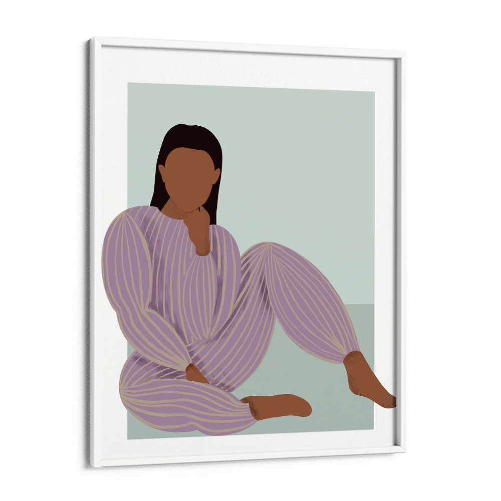 Vagabonde Nook At You Matte Paper White Frame