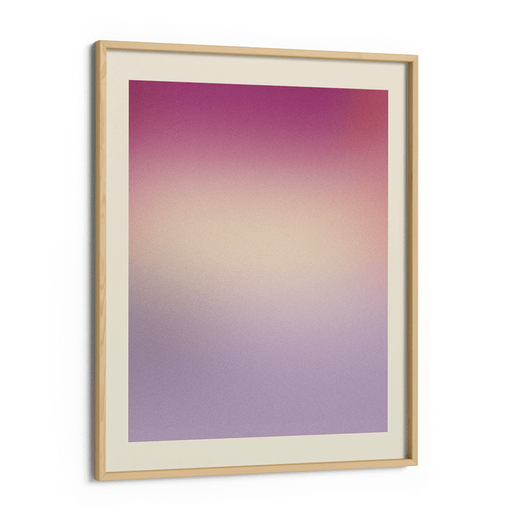 Lavender Sky Abstract Wall Art-Wooden Frame-Nook At You