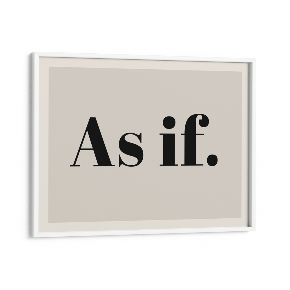 As if. Nook At You Matte Paper White Frame