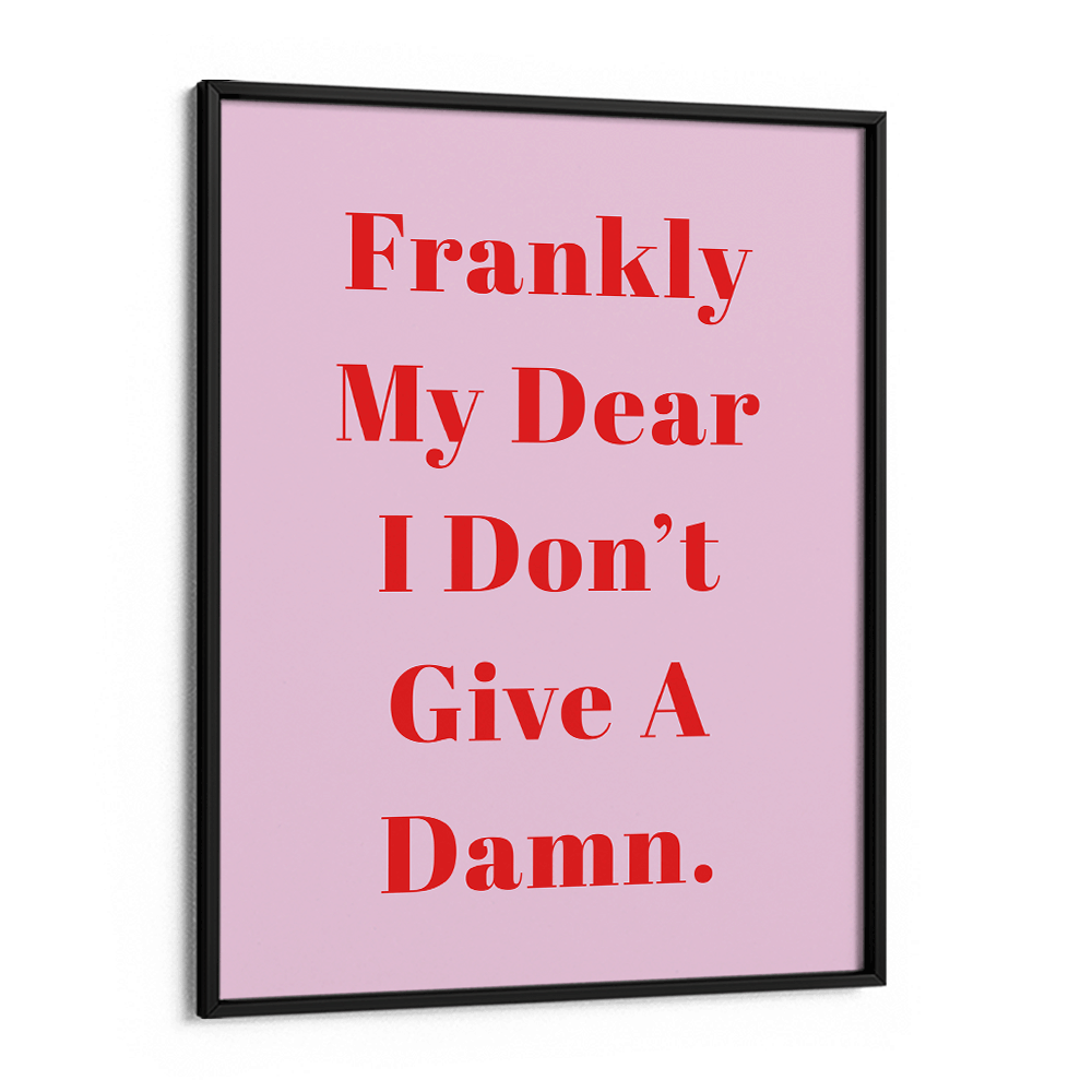 Frankly! Nook At You Matte Paper Black Frame