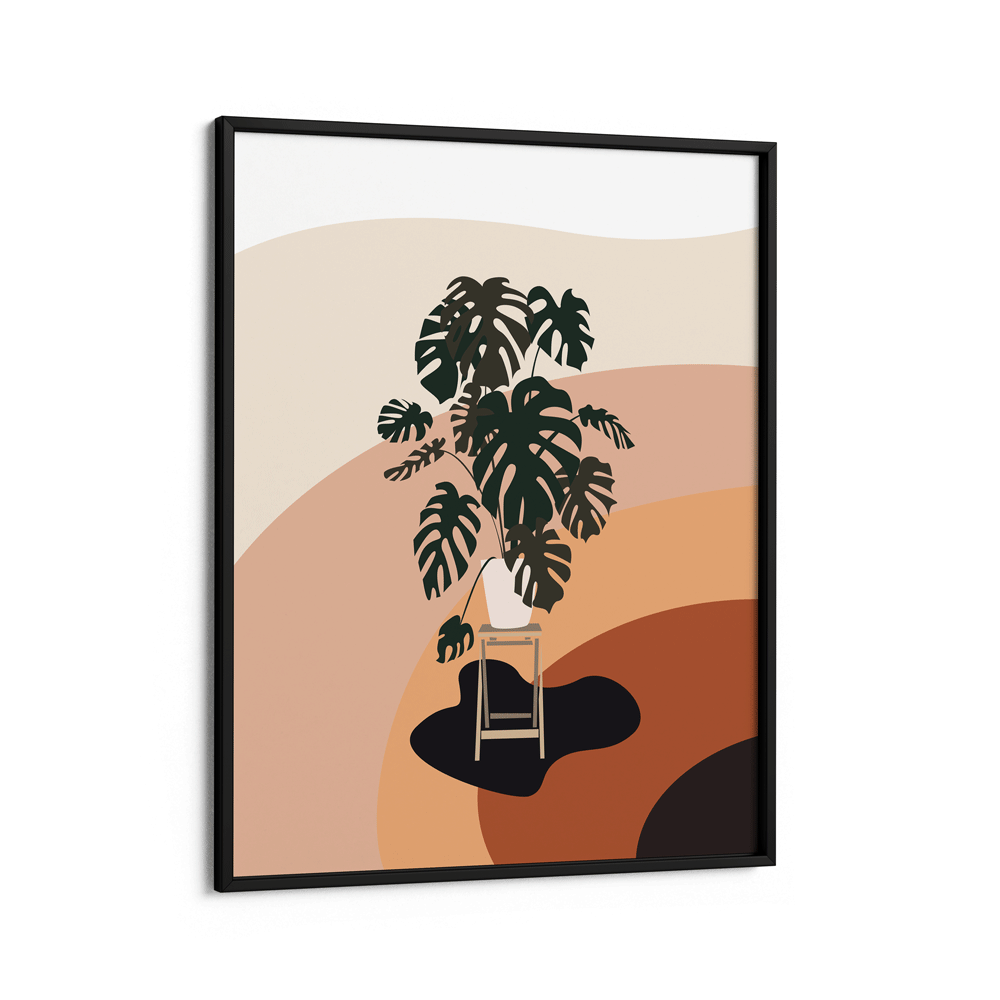 Monstera Deliciosa #1 Nook At You Matte Paper Black Frame