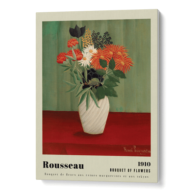 Henri Rousseau - Bouquet Of Flowers 1910 Nook At You Canvas Gallery Wrap