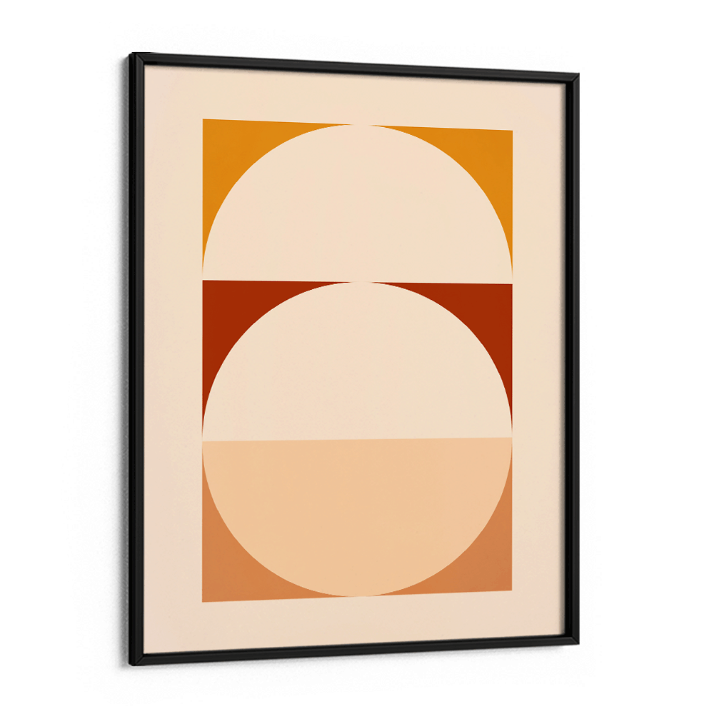 Rustic Geometric Splash Abstract Wall Art-Rolled Art-Nook At You