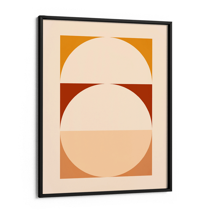 Rustic Geometric Splash Abstract Wall Art-Rolled Art-Nook At You