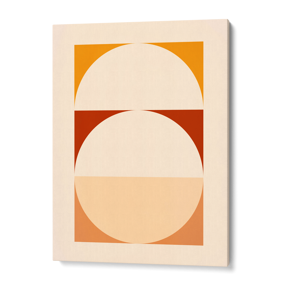 Rustic Geometric Splash Abstract Wall Art-Nook At You