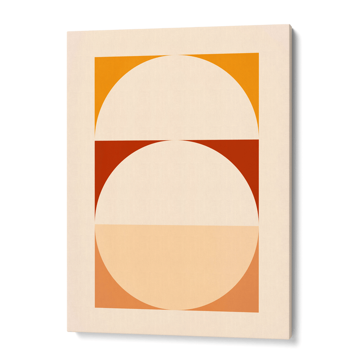 Rustic Geometric Splash Abstract Wall Art-Nook At You