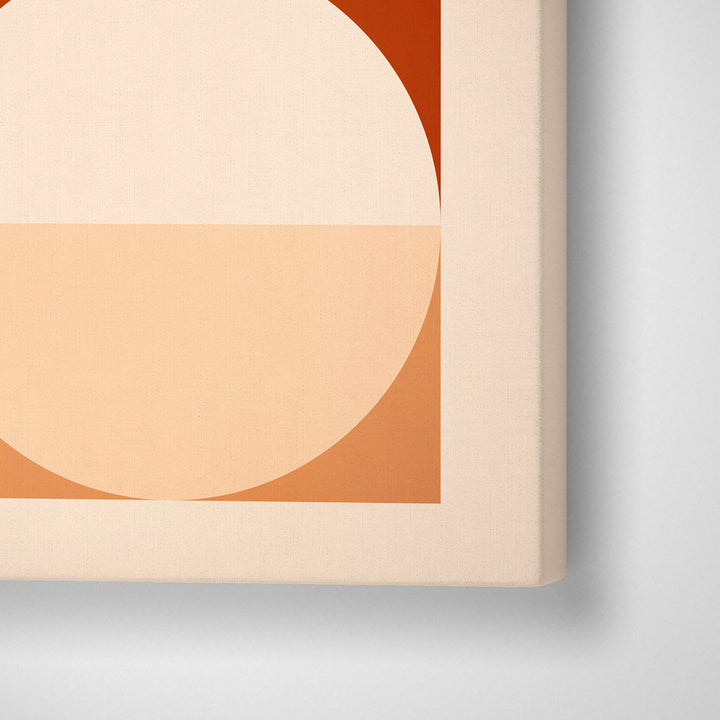 Rustic Geometric Splash Abstract Wall Art-Gallery Wrap-Nook At You