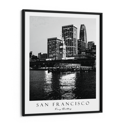San Francisco Nook At You Matte Paper Black Frame