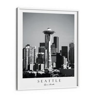 Seattle Nook At You Matte Paper White Frame
